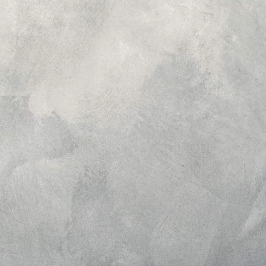 Neutral silver-grey microcement texture sample