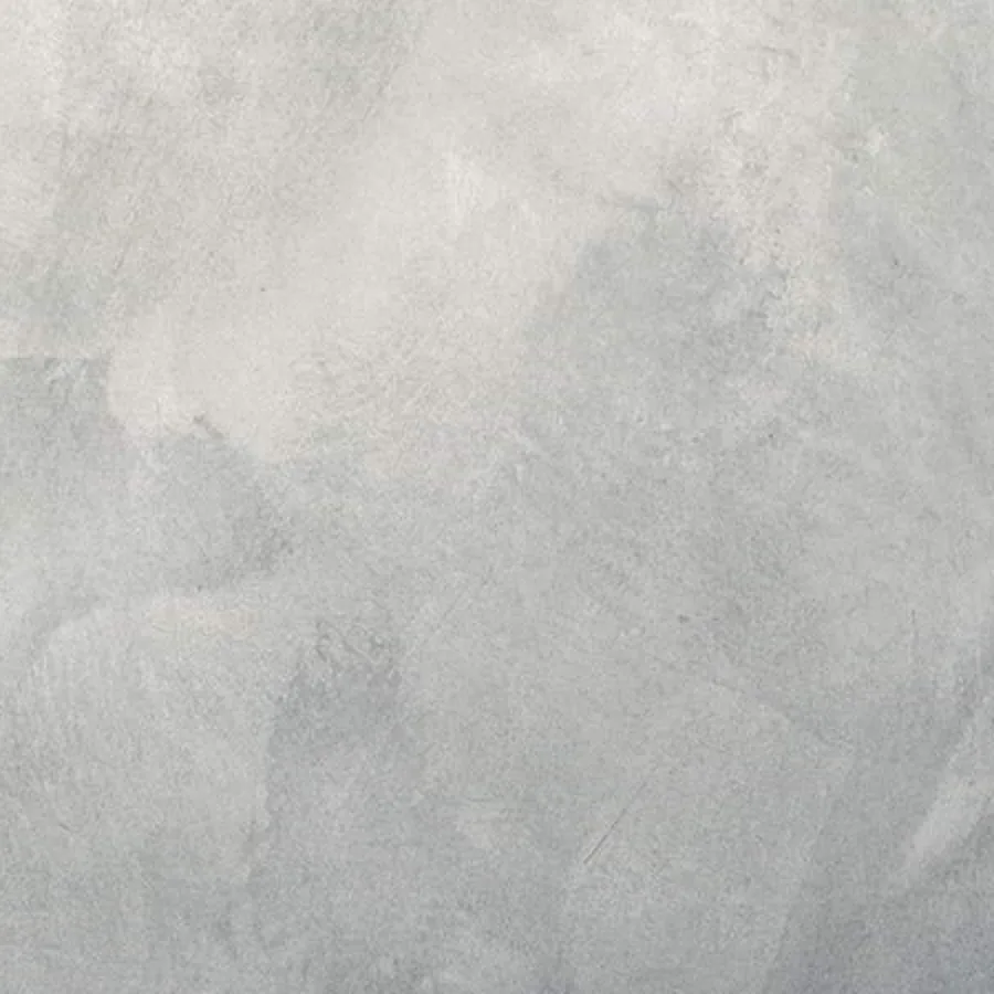 Silver-grey microcement finish texture